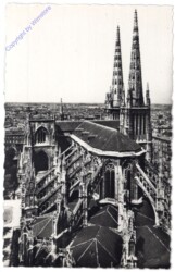Bordeaux, Les fleches de la Cathedrale l'Abside