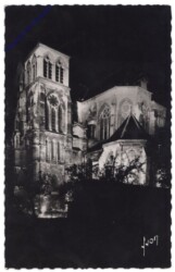 Chalons-en-Champagne, La Cathedrale St-Etienne illuminee