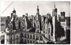 Chambord, Vue d'ensemble des Combles et des Terrasses