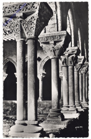 Moissac, Detail des chapiteux du cloitre