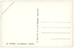 ak164266a Noyon, La Cathedrale, L'Abside