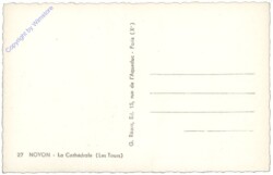 ak164267a Noyon, La Cathedrale