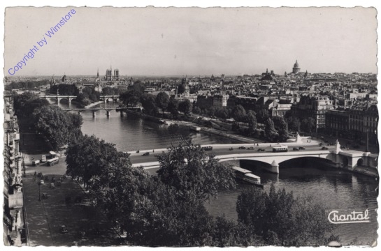 ak164272 Paris, La Pointe de la Cite et les Ponts