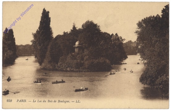 ak164276 Paris, Le Lac du Bois de Boulogne