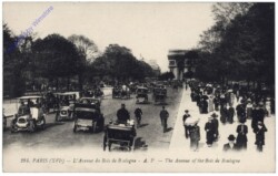 ak164283 Paris, L'Avenue du Bois de Boulogne