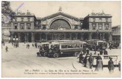 ak164288 Paris, La Gare de l'Est