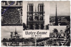 ak164293 Paris, Notre Dame, Multiansicht