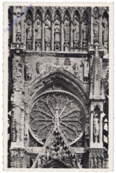 Reims, La Cathedrale - Facade
