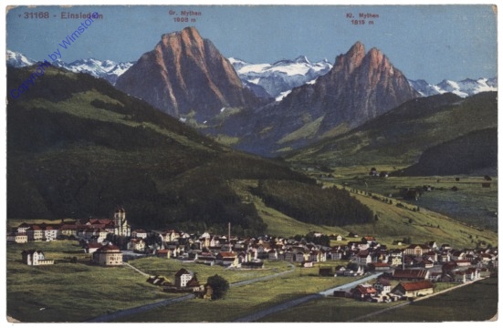 Einsiedeln, Ortsansicht