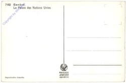 Genf, Le Palais des Nations Unies
