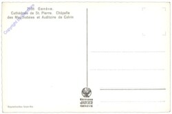 Genf, Cathedrale de St. Pierre