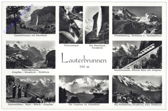 Lauterbrunnen, Multiansicht