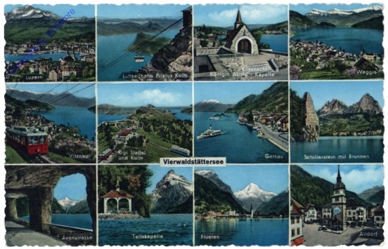 ak164416 Luzern, Multiansicht