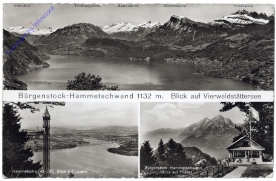 ak164424 Luzern, Multiansicht