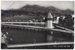 ak164427 Luzern, mit Rigi