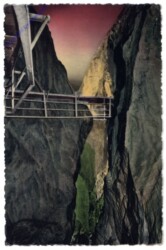ak164431 Meiringen, Die Aareschlucht