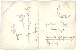 St. Moritz, Blick auf Dorf und Piz Julier