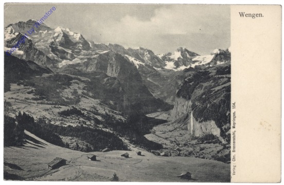 ak164443 Wengen, Ansicht