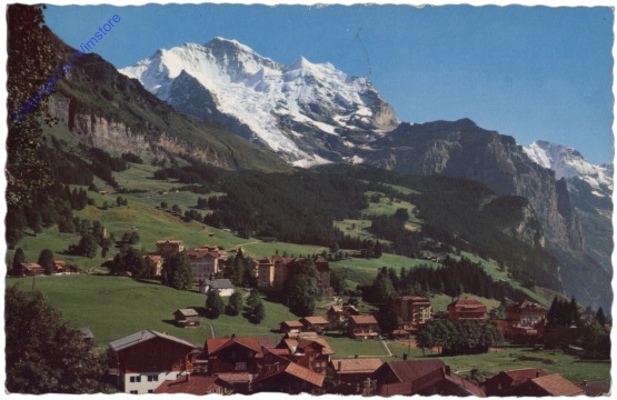 ak164444 Wengen, Ansicht