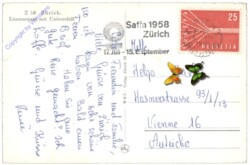 Zürich, Limmatquai mit Universität