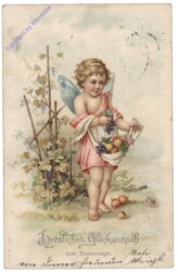 Engerl mit Früchten, Namenstag