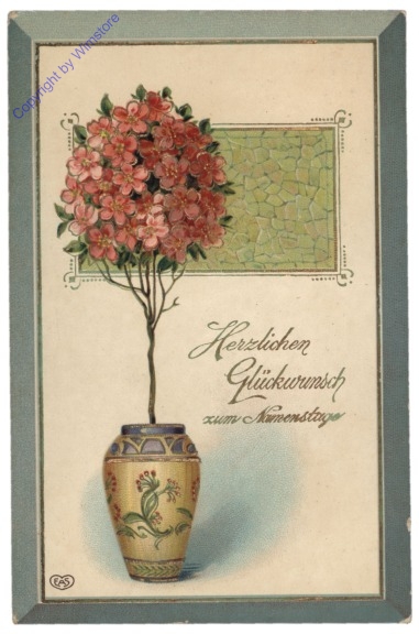 Blühendes Bäumchen, Namenstag