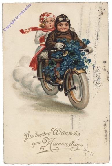 Am Motorrad, Namenstag