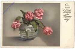 ak164544 Tulpen in Vase, Namenstag