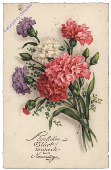 Blumenstrauß, Namenstag