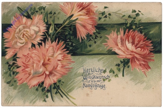 Blumen, Namenstag