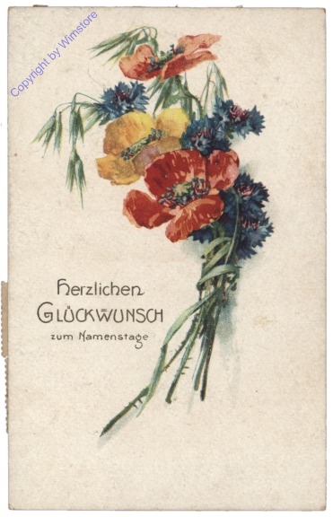 Blumenstrauß, Namenstag