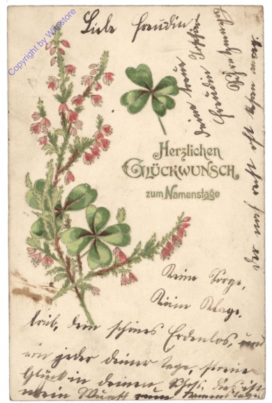 Blühender Zweig, Namenstag