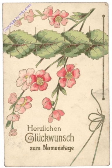 Blühender Zweig, Namenstag