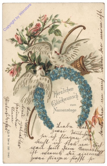 ak164578 Täubchen, Namenstag