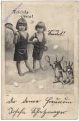 Kinder vs Hasen - Tennismatch