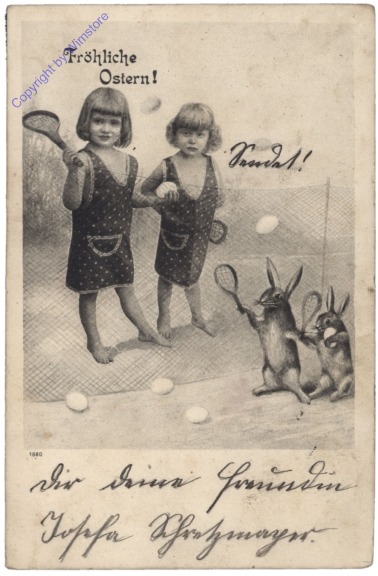 Kinder vs Hasen - Tennismatch