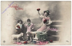 Mutter mit Kindern