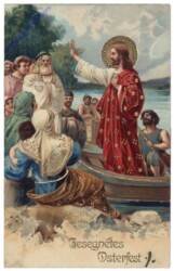 ak164646 Jesus spricht vom Boot aus