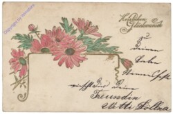 Herzlichen Glückwunsch - Blumen
