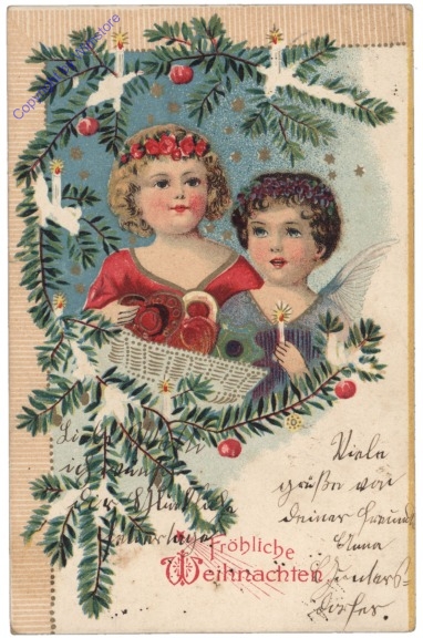 ak164685 Engerl mit Keksen