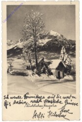 ak164756 Verschneite Hütte