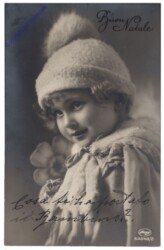 Mädchen mit Blume