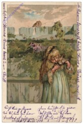 Mädchen mit Vogerl