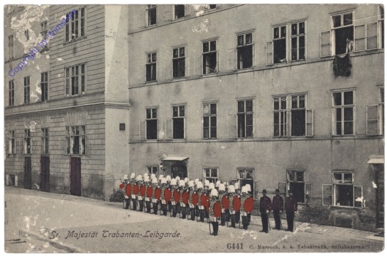 ak164932 Wien, Sr. Majestät Trabanten-Leibgarde