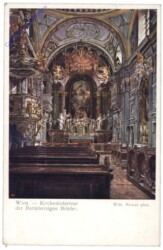 Wien, Kircheninterieur der Barmherzigen Brüder