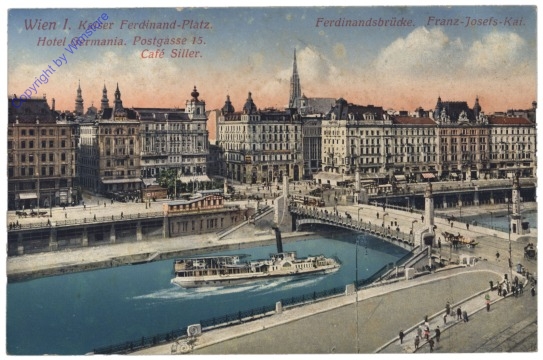 Wien 1, Hotel Germania, Cafe Siller