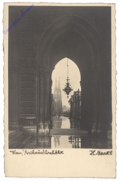 Wien 1, Rathausdurchblick