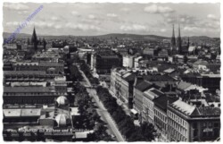 Wien 1, Ringstrasse mit Rathaus und Votivkirche