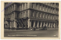 Wien 1, Kaffee Schwarzenberg am Schwarzenbergplatz