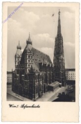 ak165011 Wien 1, Stephanskirche